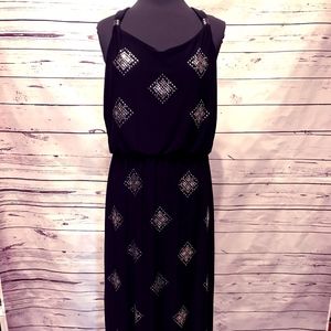Long studded dress, White House Black Market, sz L